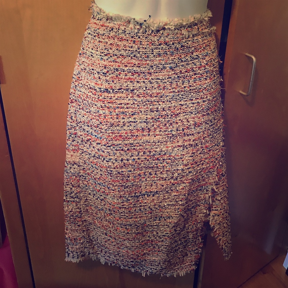 HM Tweed Multi-color Pencil Skirt size 10